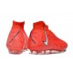 Chaussures Nike Phantom Luna Elite FG Pourpre Blanc