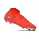 Chaussures Nike Phantom Luna Elite FG Pourpre Blanc