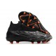 Chaussures Nike Phantom GX Elite DF FG Noir Blanc Sommet Gris Fumée