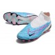 Chaussures Nike Phantom GX Elite DF FG Bleu Baltique Rose Blanc Bleu Laser