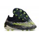 Chaussures Nike Phantom GX Elite DF FG Noir Volt Blanc Bleu Lumière