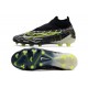 Chaussures Nike Phantom GX Elite DF FG Noir Volt Blanc Bleu Lumière