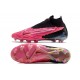 Chaussures Nike Phantom GX Elite DF FG Rose Noir