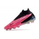 Chaussures Nike Phantom GX Elite DF FG Rose Noir