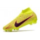 Chaussures Nike Zoom Mercurial Superfly IX Elite FG Jaune Rouge