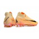 Nike Phantom GX Elite DF FG Crampons Teinte Citron Bordeaux Crush