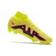 Chaussures Nike Zoom Mercurial Superfly IX Elite FG Jaune Rouge