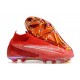 Nike Phantom GX Elite DF FG Crampons Rouge Blanc