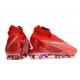 Nike Phantom GX Elite DF FG Crampons Rouge Blanc
