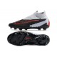 Nike Phantom GX Elite DF FG Crampons Noir Gris Rouge