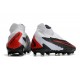 Nike Phantom GX Elite DF FG Crampons Noir Gris Rouge