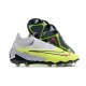 Chaussures Nike Phantom GX Elite DF FG Volt Très Pâle Gridiron Raisin Très Pâle