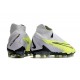 Chaussures Nike Phantom GX Elite DF FG Volt Très Pâle Gridiron Raisin Très Pâle