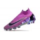 Nike Chaussure Phantom GX Elite DF FG Violet Noir