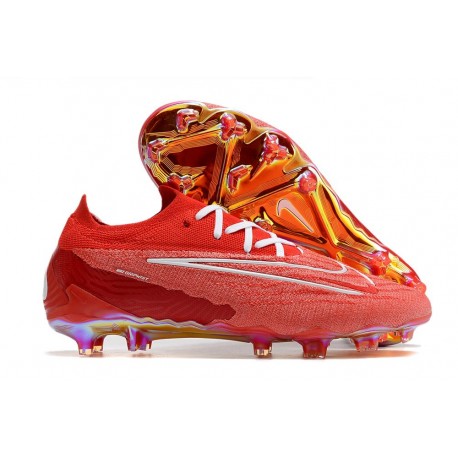 Nike Phantom GX Elite FG Nouveau Rouge Blanc