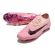 Chaussures Nike Phantom GX Elite FG Rose Noir