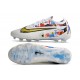 Crampons Nike Phantom GX Elite FG Blanc Or