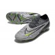 Crampons Nike Phantom GX Elite FG Gris Noir