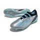 adidas Performance X Crazyfast Messi.1 FG Argent Métallique Bleu Bonheur Noir