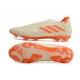 Chaussures de Football adidas Copa Pure + FG Blanc Cassé Orange Solaire Equipe
