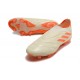 Chaussures de Football adidas Copa Pure + FG Blanc Cassé Orange Solaire Equipe
