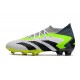 Chaussure adidas Predator Accuracy.1 FG Blanc Noir Citron Lucide