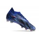 adidas Predator Accuracy.1 FG PP Bleu Lucide Magenta Réel Equipe Noir Foncé