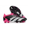 adidas Predator Accuracy.1 Low FG Noir Blanc Rose Equipe Choc