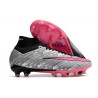 Nike Zoom Mercurial Superfly IX Elite FG Argent Métallique Hyper Rose Noir