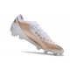 adidas Performance X Crazyfast Messi.1 FG Blanc Cuivre Métallique