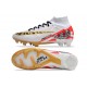 Crampon Nike Zoom Mercurial Superfly IX Elite FG MR Blanc Rouge Or