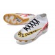 Crampon Nike Zoom Mercurial Superfly IX Elite FG MR Blanc Rouge Or