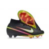 Chaussures Nike Zoom Mercurial Superfly IX Elite FG MR Noir Argentee