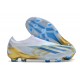 adidas X Crazyfast .1 Laceless FG Blanc Bleu Or