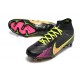 Nike Zoom Mercurial Superfly 9 Elite FG Chaussure Noir Rose Jaune