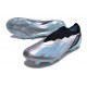 adidas X Crazyfast .1 Laceless FG Argent Métallique Bleu Bonheur Noir