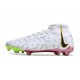 Chaussures Nike Phantom Luna Elite FG X WWC Blanc Noir Or
