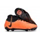 Chaussures Nike Phantom Luna Elite FG Orange Noir