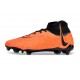 Chaussures Nike Phantom Luna Elite FG Orange Noir
