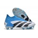 Adidas Predator Accuracy+ FG Chaussures Blanc Bleu Noir