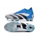 Adidas Predator Accuracy+ FG Chaussures Blanc Bleu Noir
