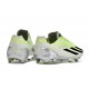 Chaussure adidas X Crazyfast Strung + FG Gris Citron Lucide 