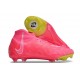 Chaussures Nike Phantom Luna Elite FG Rose Jaune