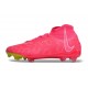 Chaussures Nike Phantom Luna Elite FG Rose Jaune