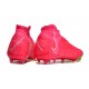 Chaussures Nike Phantom Luna Elite FG Rose Jaune