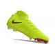 Chaussures Nike Phantom Luna Elite FG Volt Rouge