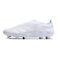 Crampons adidas Predator Elite LL FG Blanc Argent Mét