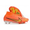 Crampon Nike Zoom Mercurial Superfly IX Elite FG Orange Jaune