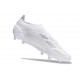Crampons adidas Predator Elite LL FG Blanc Argent Mét