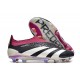 Crampons adidas Predator Elite LL FG Noir Blanc Violet